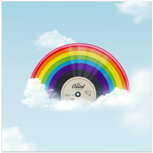Over the Rainbow by Artem Pozdniakov Square Canvas Print Art for Modern Home Decor. Decorate your office or living room with canvas artwork