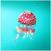 Hallucination by Artem Pozdniakov Square Canvas Print Art for Modern Home Decor. Decorate your office or living room with canvas artwork