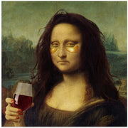 Monday Lisa by Artem Pozdniakov Square Canvas Print Art for Modern Home Decor. Decorate your office or living room with canvas artwork