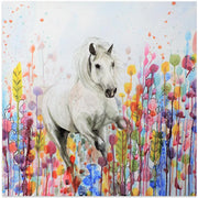 Toujours Sauvage by Sylvie Demers Square Canvas Print Art for Modern Home Decor. Decorate your office or living room with canvas artwork