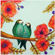 Feather Bellies by Sylvie Demers Square Canvas Print Art for Modern Home Decor. Decorate your office or living room with canvas artwork