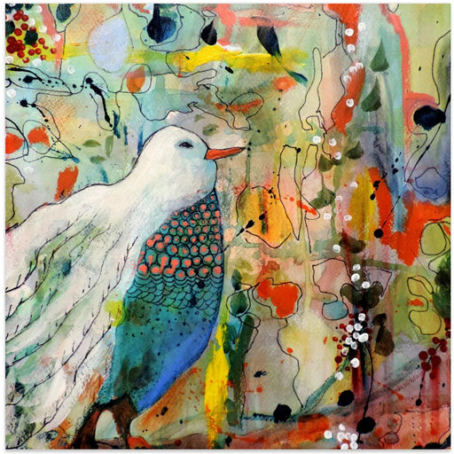 Vers Toi Carre by Sylvie Demers Square Canvas Print Art for Modern Home Decor. Decorate your office or living room with canvas artwork