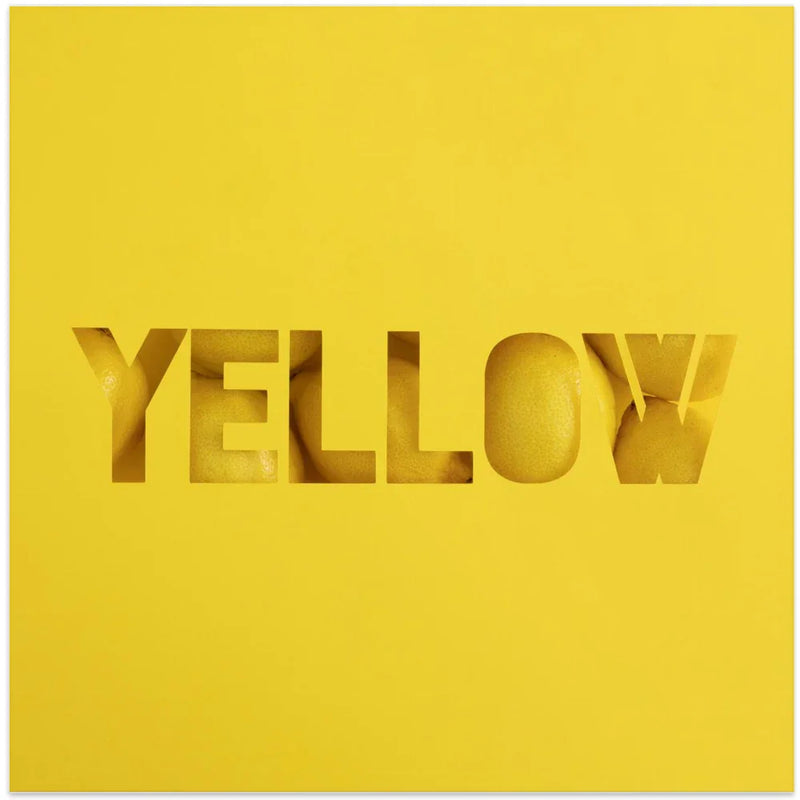 Yellow by Julia Ramiro Square Canvas Print Art for Modern Home Decor. Decorate your office or living room with canvas artwork