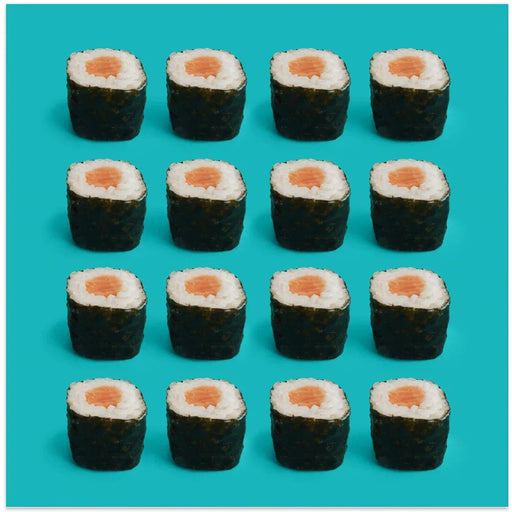 Chuchi Peque by Julia Ramiro Square Canvas Print Art for Modern Home Decor. Decorate your office or living room with canvas artwork