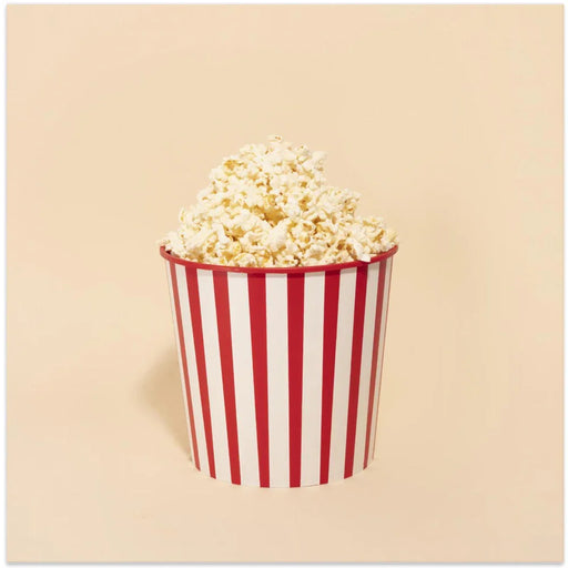 Palomitas.1.q by Julia Ramiro Square Canvas Print Art for Modern Home Decor. Decorate your office or living room with canvas artwork