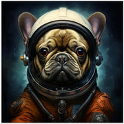 A Dog 2 by Bilge Paksoylu Square Canvas Print Art for Modern Home Decor. Decorate your office or living room with canvas artwork