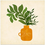 Boho Bouquet by Kristian Gallagher Square Canvas Print Art for Modern Home Decor. Decorate your office or living room with canvas artwork