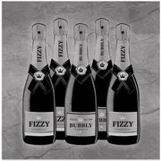 Champagne by Martina Square Canvas Print Art for Modern Home Decor. Decorate your office or living room with canvas artwork