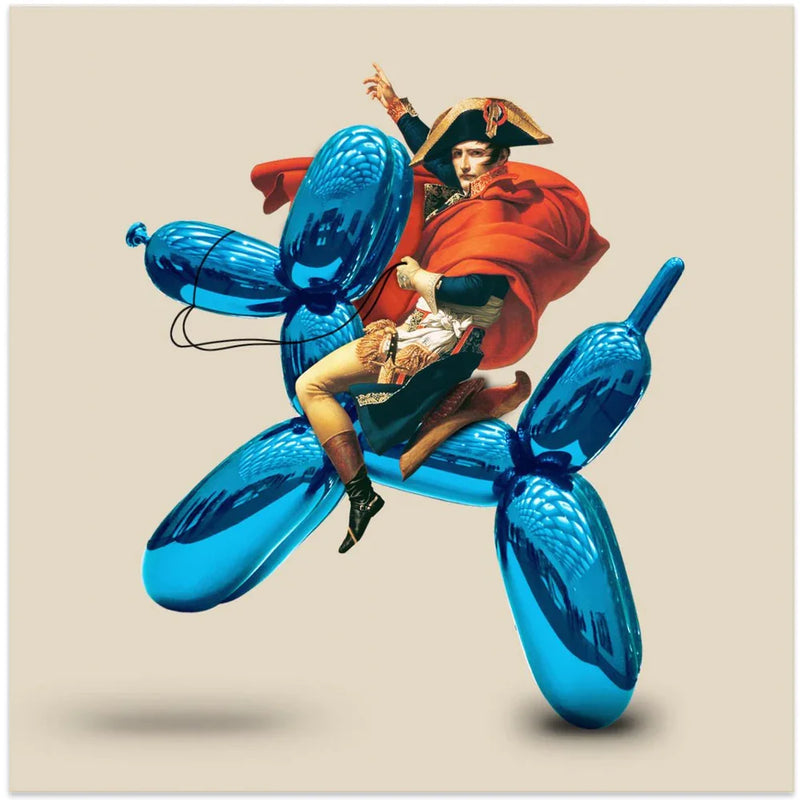 Fake Conqueror by Dikhotomy Square Canvas Print Art for Modern Home Decor. Decorate your office or living room with canvas artwork