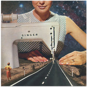 This Is How a Road Gets Made by Vertigo Artography Square Canvas Print Art for Modern Home Decor. Decorate your office or living room with canvas artwork