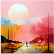 Second World 2 by Justyna Jaszke Square Canvas Print Art for Modern Home Decor. Decorate your office or living room with canvas artwork