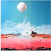 Second World 1 by Justyna Jaszke Square Canvas Print Art for Modern Home Decor. Decorate your office or living room with canvas artwork