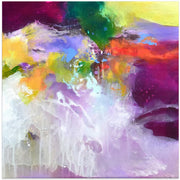 Adventure awaits Square Canvas Print Art  Kirsten Handelmann 