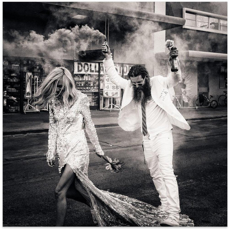 North Las Vegas Square Canvas Art  Kurt Klein 