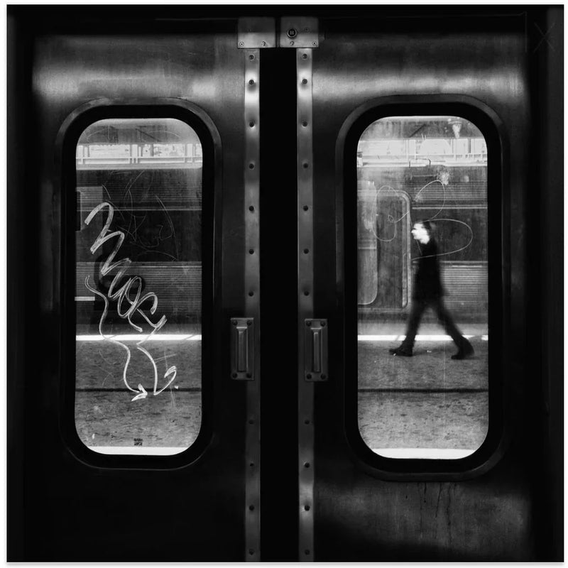 A Lonely Passage Square Canvas Art  Laura Mexia 