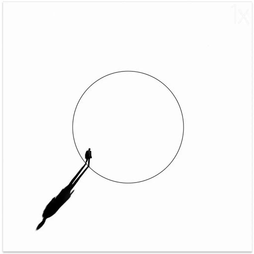 Walking the circle! Square Canvas Art  Huib Limberg 