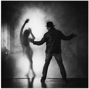 the invisible wall by Roswitha Schleicher-Schwarz Square Canvas Print Art for Modern Home Decor. Decorate your office or living room with canvas artwork