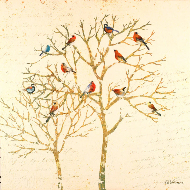 Fabrice de Villeneuve 'Voices From The Sky' Giclee Canvas Painting Art  ModernMemoryDesign.com 