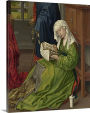 The Magdalen Reading by Rogier van der Weyden Canvas Classic Artwork