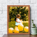 Thin Ornate Gold Leaf Flower Picture Frame Floral - Modern Memory Design Picture frames - New Jersey Frame shop custom framing