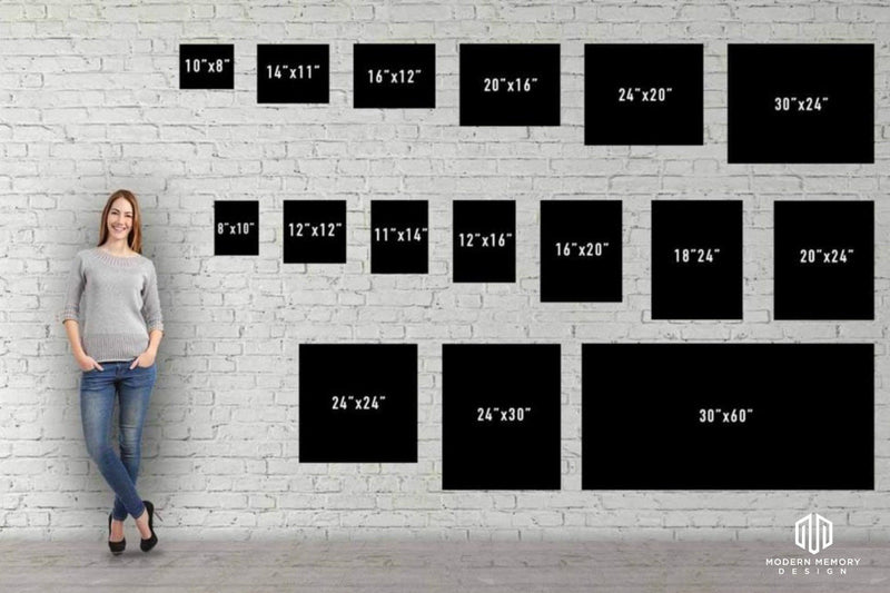 11x14 Picture Frame | Black, Brown & White | From $39