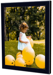 70x100 cm Poster Frame – 27x40 Inch Black Wood Frame