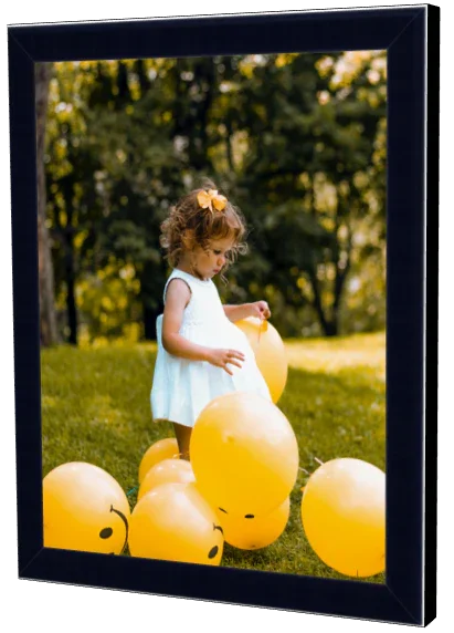 70x100 cm Poster Frame – 27x40 Inch Black Wood Frame