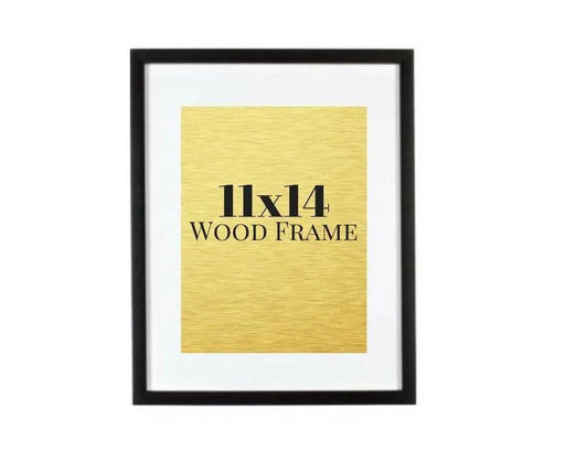 11x14 frame with mat open for 8x10 inch photograph - Modern Memory Design Picture frames - New Jersey Frame shop custom framing