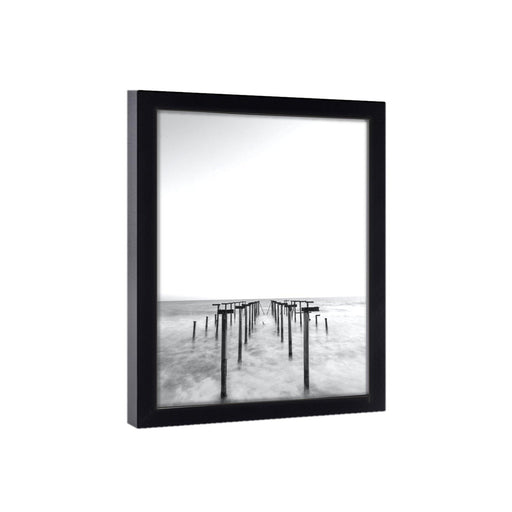 11x17 Picture Frame Black Wood 11x17 Picture poster print art - Modern Memory Design Picture frames - New Jersey Frame shop custom framing