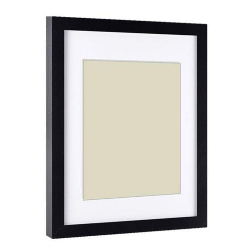 Gallery Wall 16x20 picture frame black wood matted to 11x14 picture black wood 14x18 frame