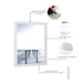 32x9 White Picture Frame For 32 x 9 Poster, Art & Photo