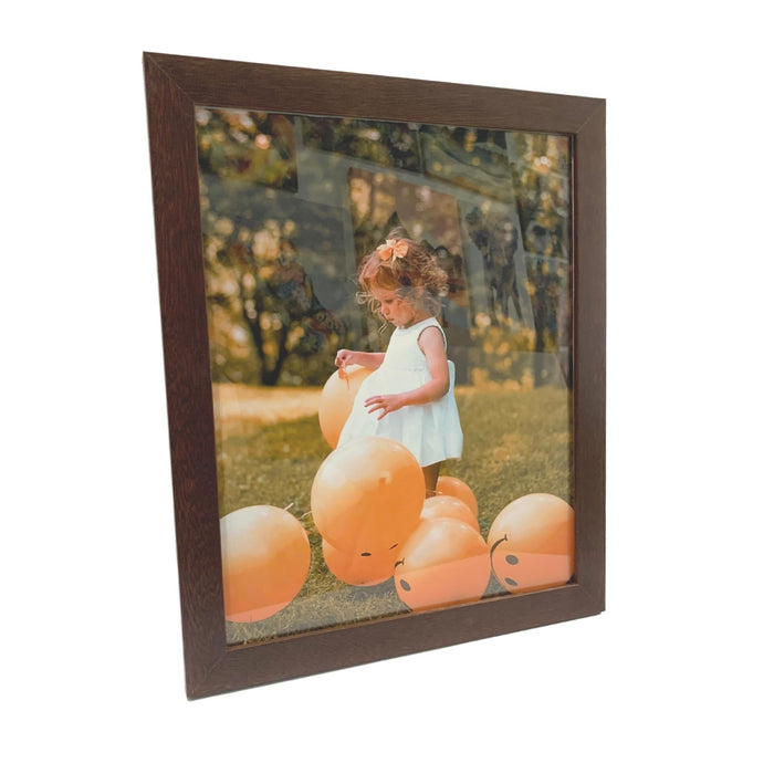 Brown Wood 43x32 Picture Frame 43x32 Frame Poster Photo