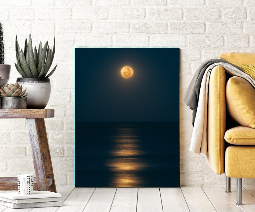 Abstract Moon Night Home Canvas Canvas Prints Framed art - Modern Memory Design Picture frames - New Jersey Frame shop custom framing