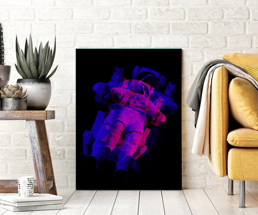 Space Astronaut Canvas Prints Home Wall Decor Abstract Pop Art