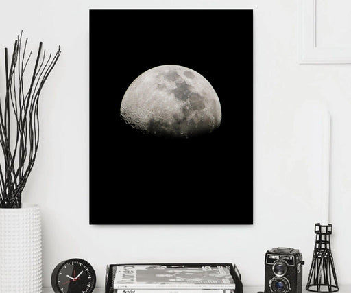 Abstract Space Moon Canvas Prints Home Wall Decor
