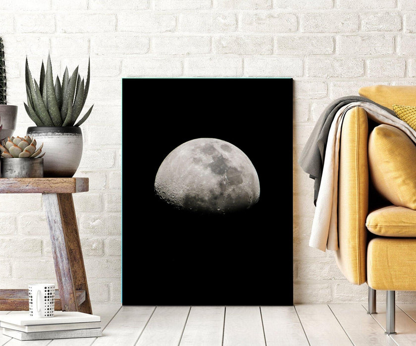Abstract Space Moon Canvas Prints Home Wall Decor Canvas Prints Framed art - Modern Memory Design Picture frames - New Jersey Frame shop custom framing