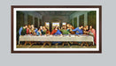 The Last Supper Jesus by Leonardo Da Vinci Picture Framed Wall Art Religious