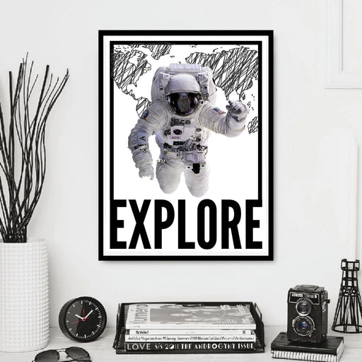 Explore travel adventure wall art framed for  or canvas print abstract