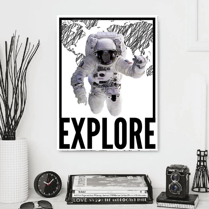 Explore travel adventure wall art framed for  or canvas print abstract