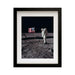 Apollo 11 Moonwalk Framed art print decor Vertical - Modern Memory Design Picture frames - New Jersey Frame shop custom framing