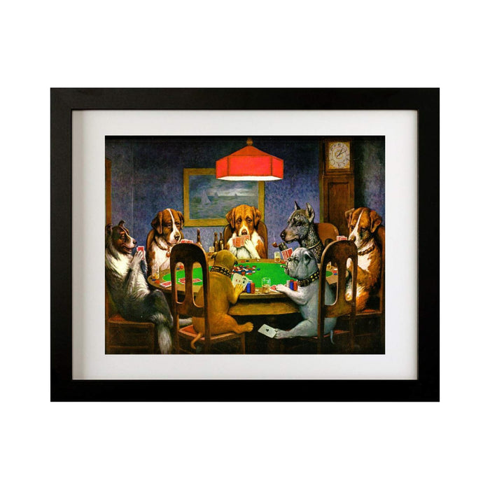 Dogs Playing Poker by Cassius Marcellus Coolidge Poker room art