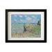 Cliff Walk at Pourville by Claude Monet Classic Art Framed Canvas