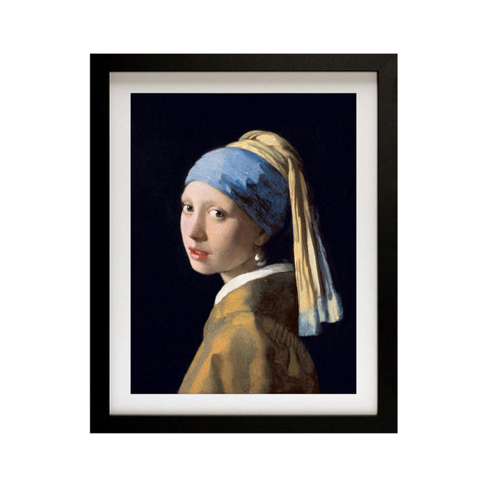 Girl with A Pearl Earring by Johannes Vermeer Feminist art Canvas
