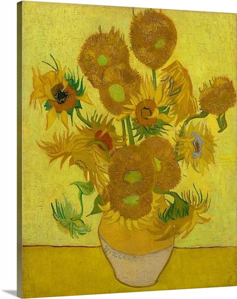 Sunflowers by Vincent van Gogh Sunflowers Canvas Prints Art Classic Artwork