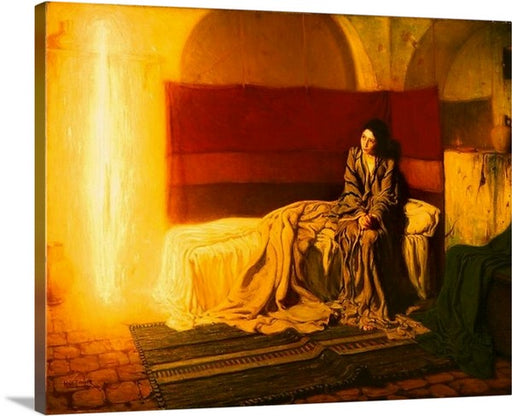 The Annunciation by Henry Ossawa Tanner Canvas Classic Artwork