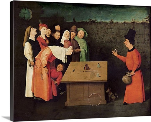 The Conjurer by Hieronymus Bosch Canvas Classic Artwork
