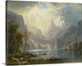 The Tahoe's Lake by Albert Bierstadt Art Canvas Classic Artwork