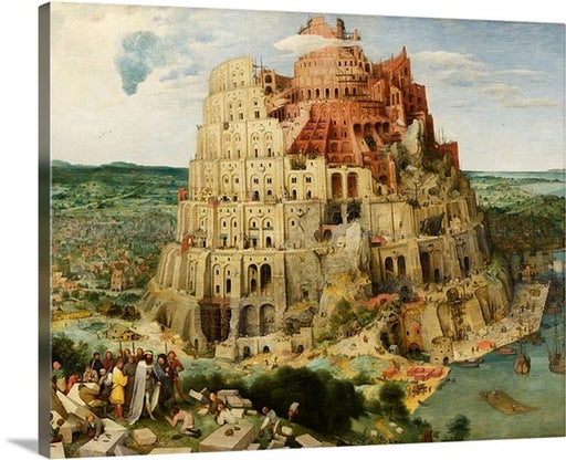 The Tower of Babel by Pieter Bruegel the Elder Canvas Classic Artwork