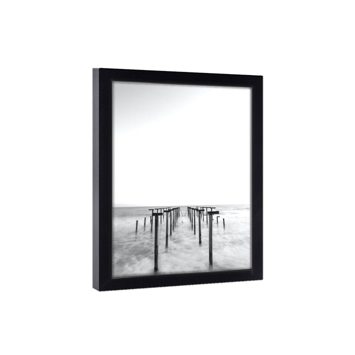Black Wood Picture Frame Gallery Wall - Modern Memory Design Picture frames - New Jersey Frame shop custom framing
