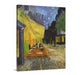 Cafe Terrace at Night by Vincent Van Gogh Canvas Prints